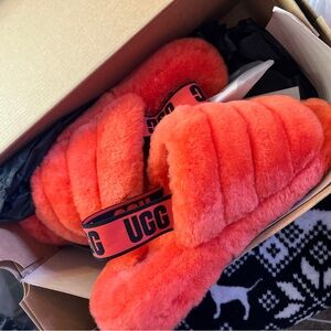 UGG Tan Shoe Box with Barcode
